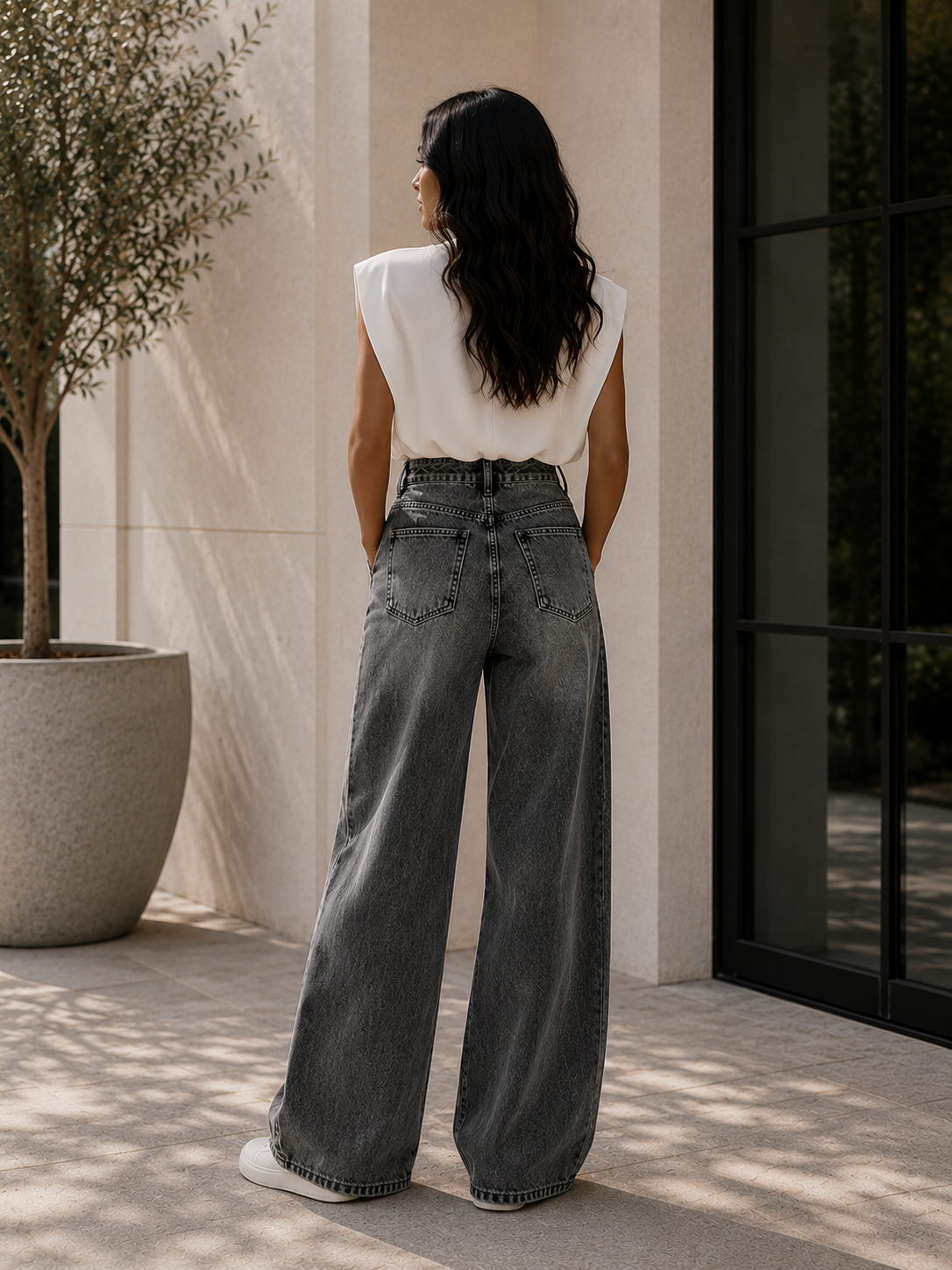 LUCIA-PANTALÓN PATA ANCHA
