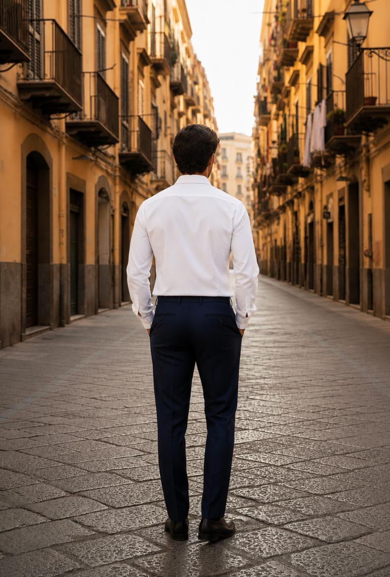 VICTOR-CAMISA LISA BLANCA
