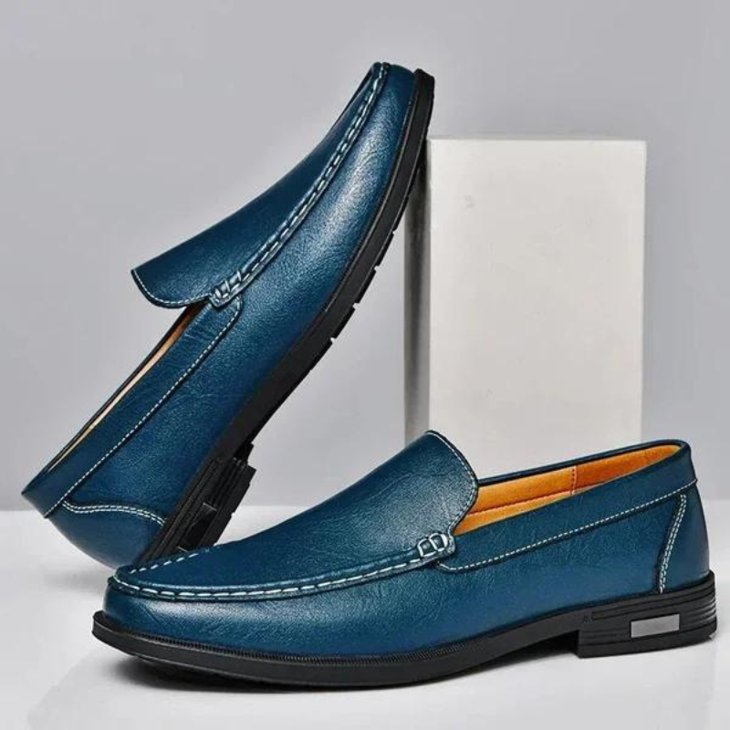 Mocasines de cuero