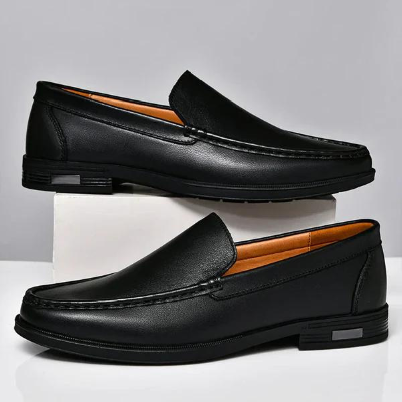 Mocasines de cuero