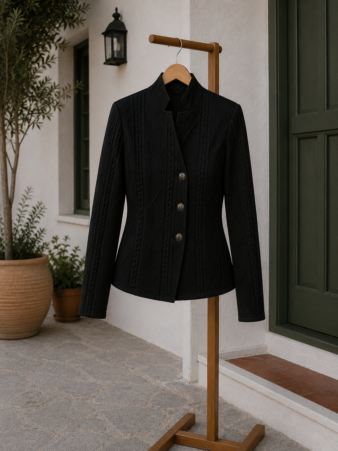 SELINA-CHAQUETA BOTONES
