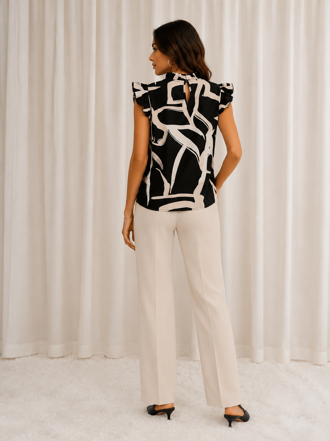 CAMISA CUELLO ALTO