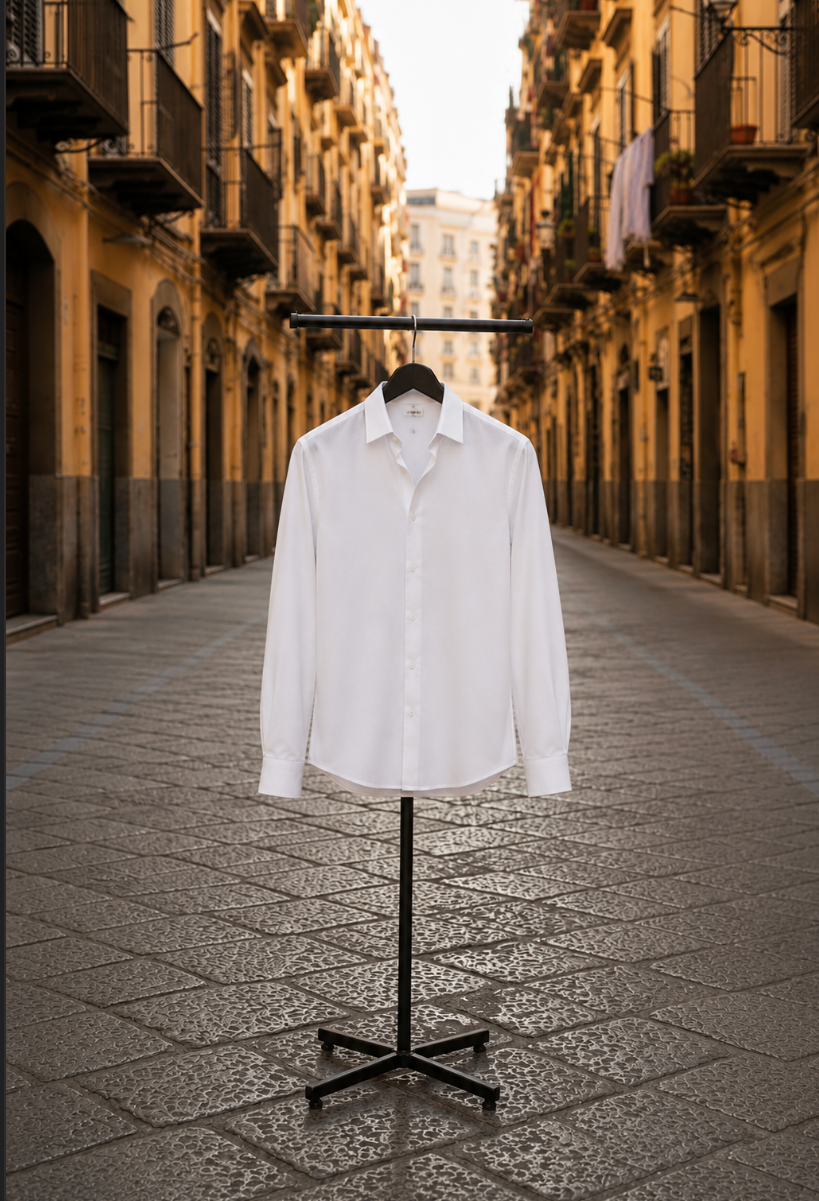 VICTOR-CAMISA LISA BLANCA
