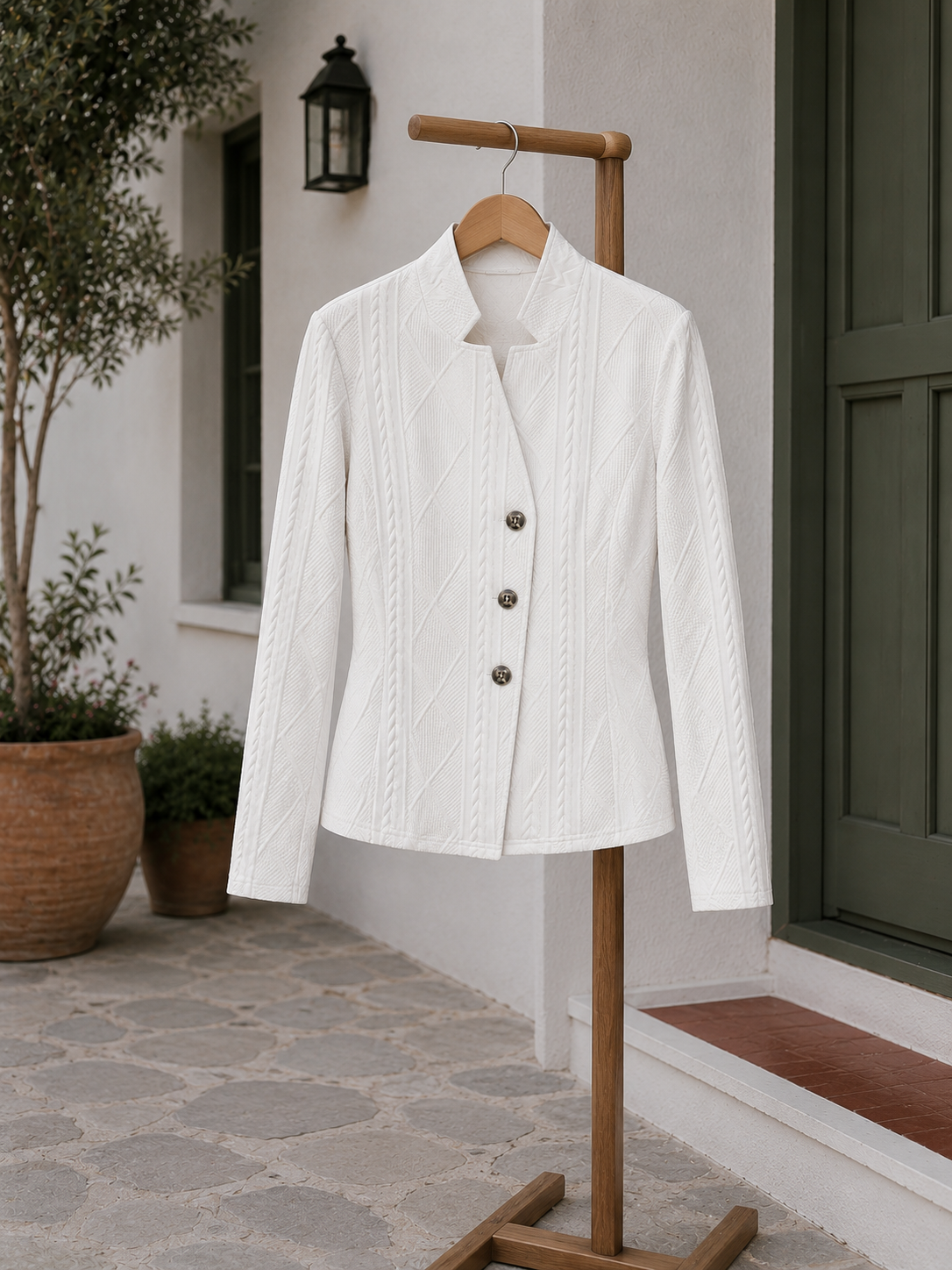 SELINA-CHAQUETA BOTONES