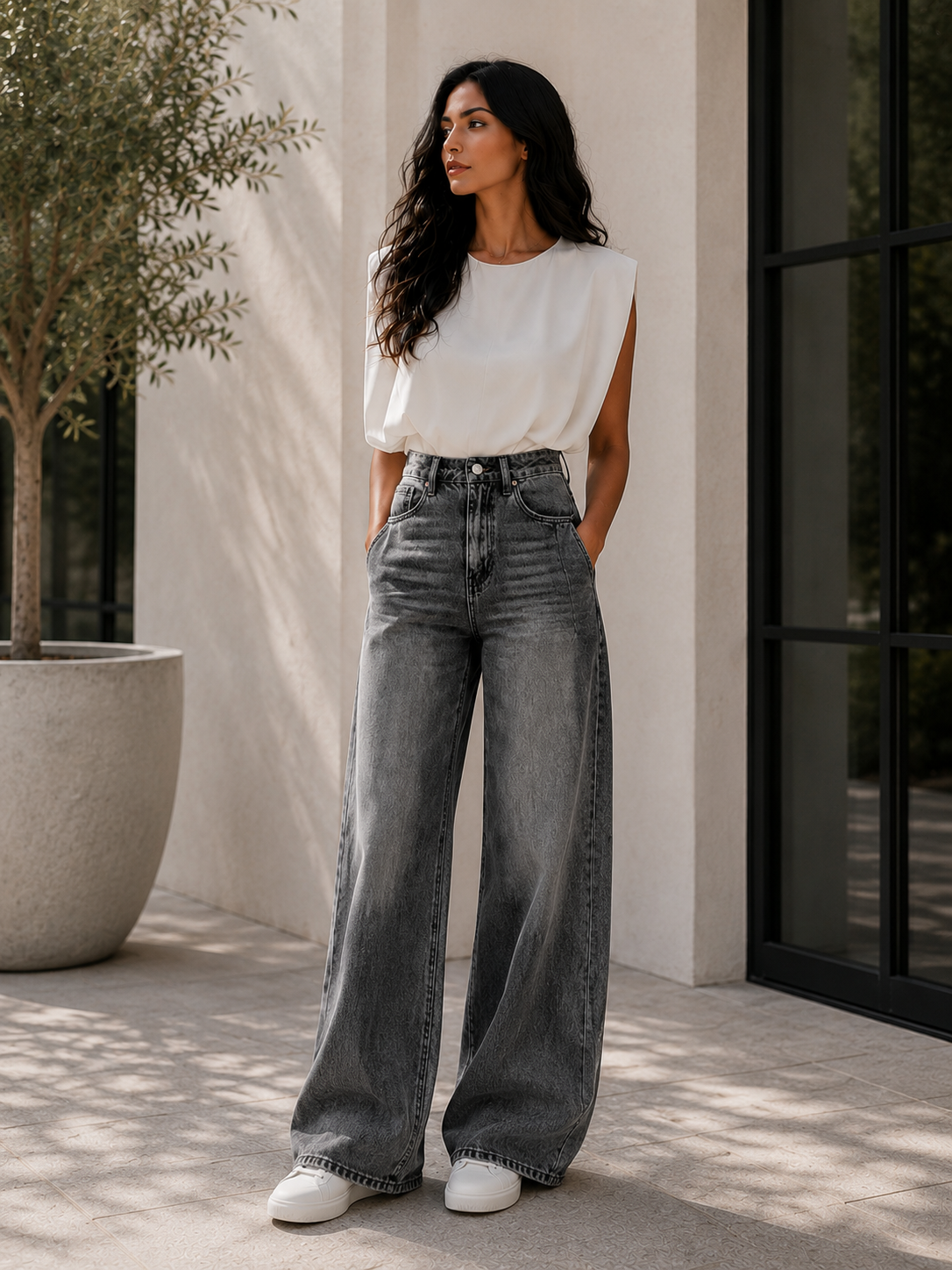 LUCIA-PANTALÓN PATA ANCHA