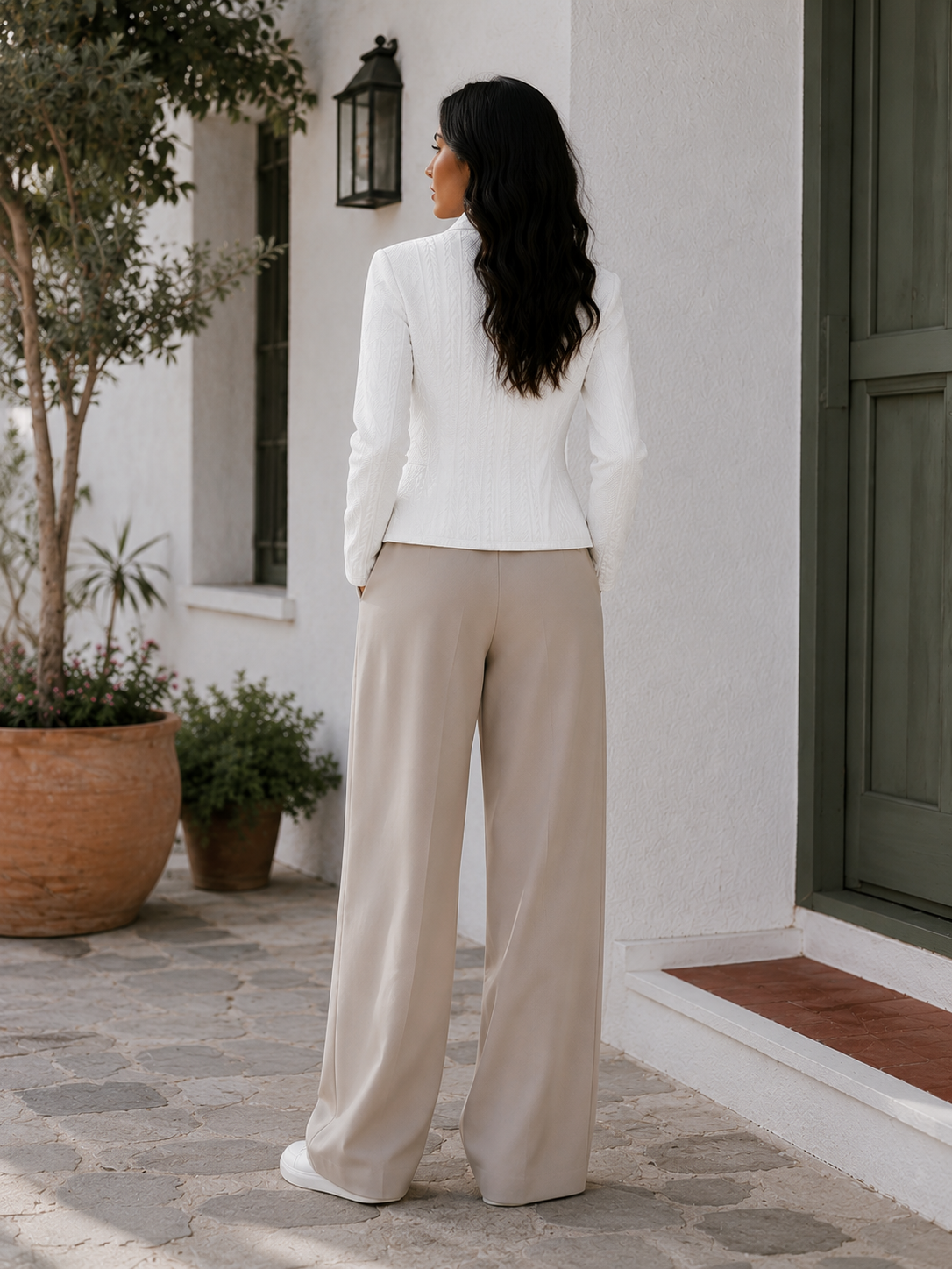 SELINA-CHAQUETA BOTONES